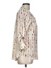Aqua 100% Polyester Ivory 3/4 Sleeve Blouse Size L - photo 4