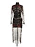 ALLSAINTS Graphic Black Cocktail Dress Size 6 - photo 2