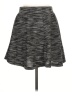 Stella Tweed Chevron-herringbone Gray Casual Skirt Size L - photo 1