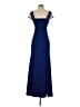 BCBGMAXAZRIA 100% Polyester Blue Cocktail Dress Size 2 - photo 2