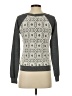 Sam & Lavi Print Gray Pullover Sweater Size XS - photo 2