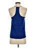 Tibi 100% Silk Blue Sleeveless Top Size 0 - photo 2