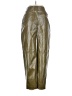 Wilfred 100% Polyurethane Metallic Gold Casual Pants Size 4 - photo 1