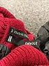 Takeout Color Block Burgundy Turtleneck Sweater Size M - photo 7