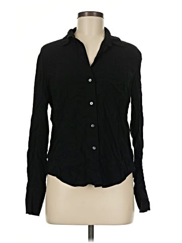 James Perse Long Sleeve Button-Down Shirt (view 1)
