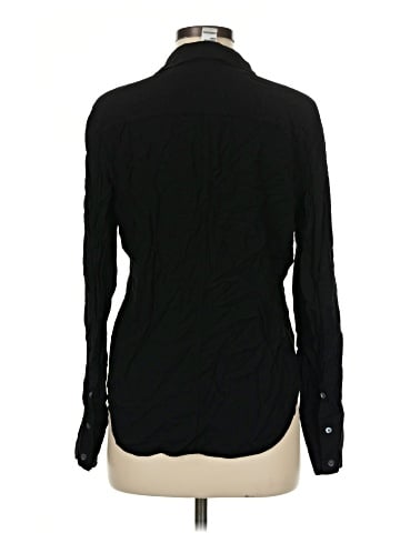 James Perse Long Sleeve Button-Down Shirt (view 2)