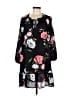 Old Navy 100% Polyester Black 3/4 Sleeve Blouse Size M - photo 1