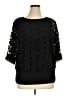 Alfani Black 3/4 Sleeve Blouse Size XL - photo 1