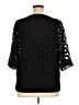 Alfani Black 3/4 Sleeve Blouse Size XL - photo 2