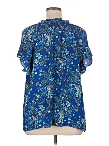 Max Studio Short Sleeve Blouse (view 2)