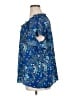 Max Studio 100% Polyester Blue Short Sleeve Blouse Size 1X - photo 5