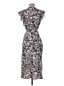 Zara Basic Print Blue Casual Dress Size S - photo 2