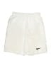 Nike 100% Polyester White Athletic Shorts Size L (kids) - photo 1