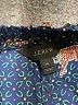 J.Crew 100% Silk Print Blue Silk Pants Size 14 - photo 4