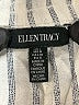 Ellen Tracy Stripes Silver Casual Pants Size L - photo 7