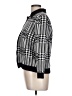 Anne Klein Houndstooth Black Jacket Size L - photo 5