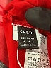 Shein 100% Polyester Red Cocktail Dress Size 6 - photo 4
