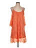 Alya 100% Polyester Orange Cocktail Dress Size XS - photo 1