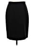 J.Crew 100% Wool Solid Black Wool Skirt Size 4 - photo 1