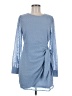 Lulus 100% Polyester Blue Cocktail Dress Size M - photo 1