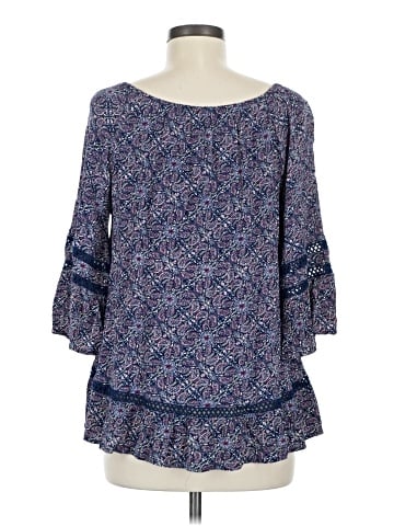 Hannah 3/4 Sleeve Blouse (view 2)