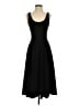Leith Solid Black Casual Dress Size S - photo 1