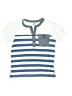 Tea 100% Cotton Blue Short Sleeve Henley Size 8 - photo 1