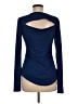 X by Gottex Blue Long Sleeve Top Size M - photo 2