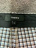 Theory Houndstooth Blue Casual Pants Size 10 - photo 7