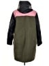 Boden 100% Polyurethane Color Block Green Raincoat Size 16 - 18 - photo 2