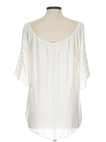 Blue Sketch 3/4 Sleeve T-Shirt (view 2)