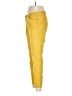 Apt. 9 Solid Yellow Casual Pants Size 8 - photo 5