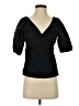 Old Navy 100% Cotton Black 3/4 Sleeve Top Size S - photo 1