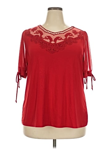 Assorted Brands Short Sleeve Blouse (view 1)