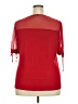Assorted Brands Red Short Sleeve Blouse Size 3X - photo 2