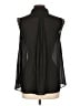 Dorothy Perkins 100% Polyester Black Sleeveless Blouse Size 10 - photo 2