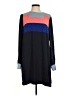 BCBGMAXAZRIA 100% Polyester Color Block Blue Casual Dress Size M - photo 1