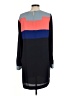BCBGMAXAZRIA 100% Polyester Color Block Blue Casual Dress Size M - photo 2