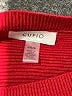 Cupio Red Pullover Sweater Size L - photo 7