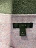 J.Crew 100% Wool Chevron-herringbone Purple Wool Pullover Sweater Size S - photo 7