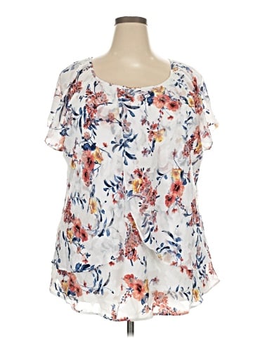 Tamara H. Short Sleeve Blouse (view 1)
