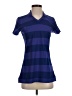 Nike Golf 100% Polyester Blue Short Sleeve Polo Size S - photo 1