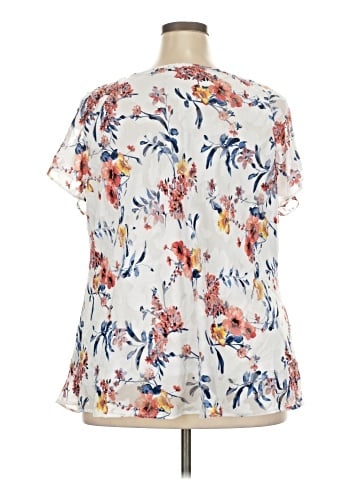 Tamara H. Short Sleeve Blouse (view 2)