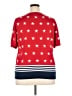 Talbots Stars Red Short Sleeve Top Size 2X - photo 2