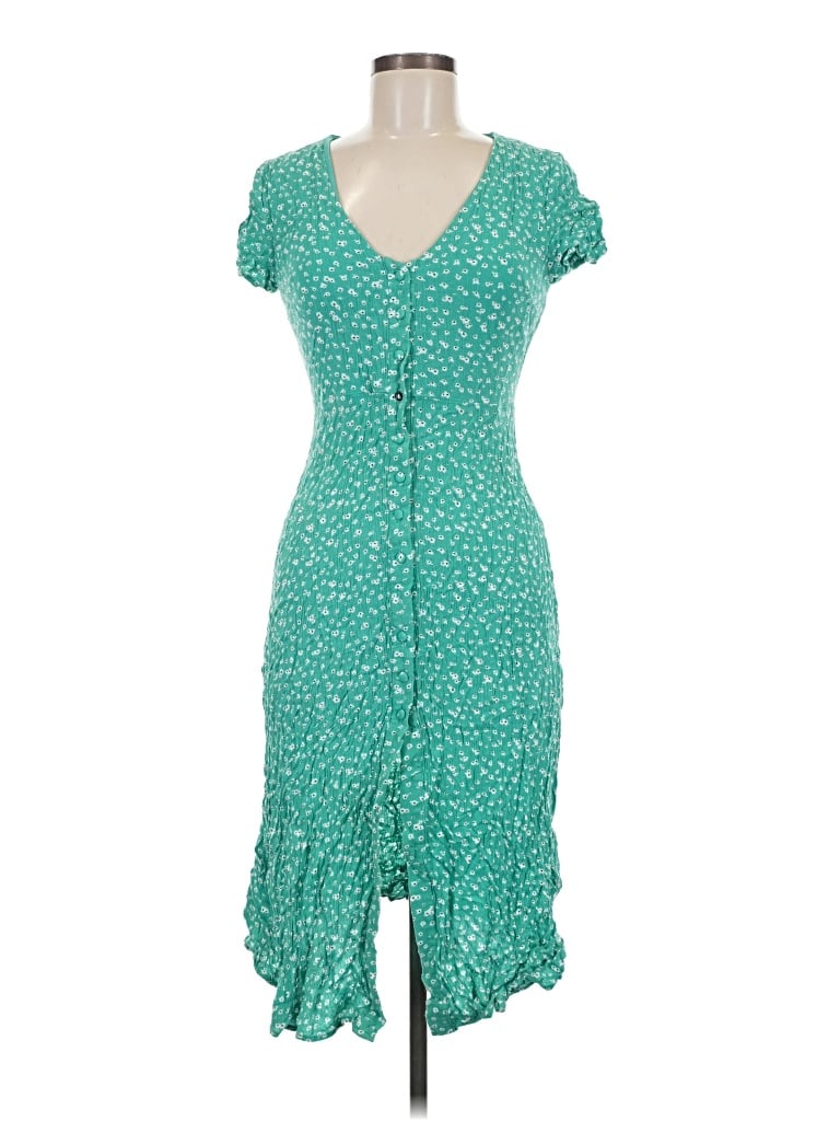 Pre-owned Sadie & Sage Casual Dress In Green