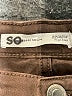 SO Solid Brown Casual Pants Size 22 - photo 4