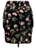 Torrid Floral Black Casual Skirt Size 2X Plus (2) - photo 2