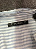 Dunnes 100% Cotton Stripes Blue Long Sleeve Button-Down Shirt Size S - photo 7