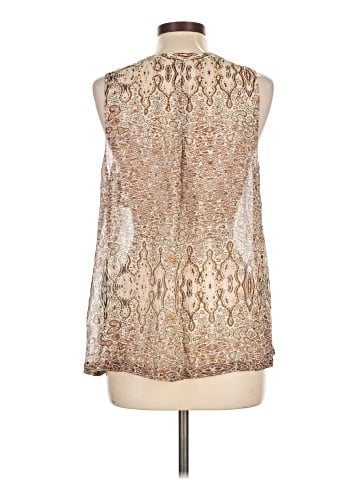 Broadway & Broome Sleeveless Silk Top (view 2)