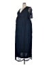 Pink Blush 100% Polyester Blue Cocktail Dress Size 2X - photo 1